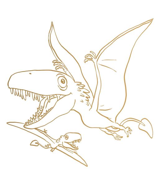 Produktbild: Metallic-Malen (Allosaurus)