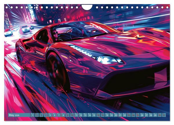 Produktbild: Adrenaline on the Road (Wall Calendar 2026 DIN A4 landscape), CALVENDO 12 Month Wall Calendar