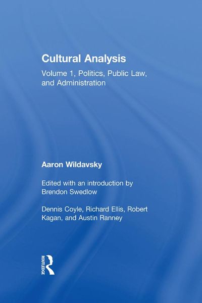 Produktbild: Cultural Analysis