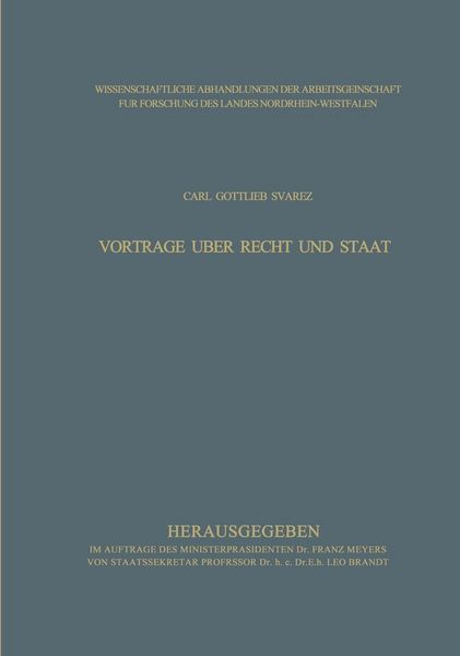 Produktbild: Vortr&auml;ge &uuml;ber Recht und Staat