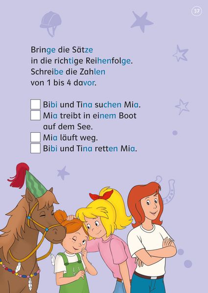 Produktbild: Lesefuchs Bibi & Tina: Die gro&szlig;e Pony-Party Lesestufe 1