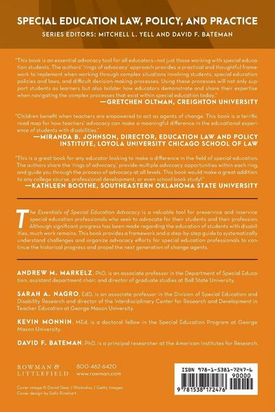 Produktbild: Essentials of Special Education Advocacy