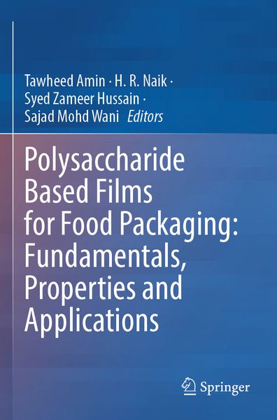 Produktbild: Polysaccharide Based Films for Food Packaging: Fundamentals, Properties and Applications