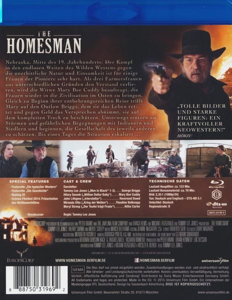 Produktbild: The Homesman