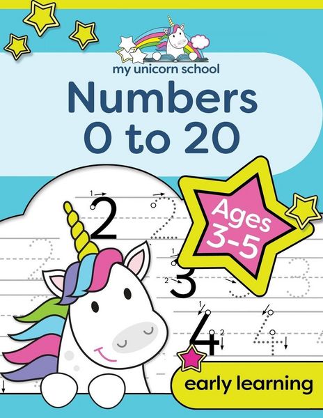 Produktbild: My Unicorn School Numbers 0-20 Age 3-5