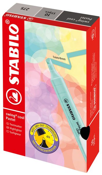 Produktbild: Textmarker STABILO&reg; swing&reg; cool Pastel Edition, Hauch von Minzgr&uuml;n