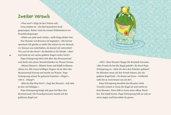 Produktbild: Der Froschk&ouml;nig &ndash; was wirklich geschah: Hipp und Hopp retten Papa Gr&uuml;nsprung