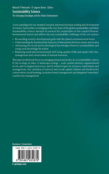 Produktbild: Sustainability Science