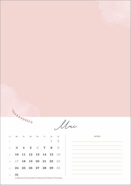 Produktbild: Kreativkalender Gl&uuml;cksmomente A4 2027