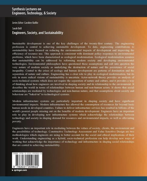 Produktbild: Engineers, Society, and Sustainability
