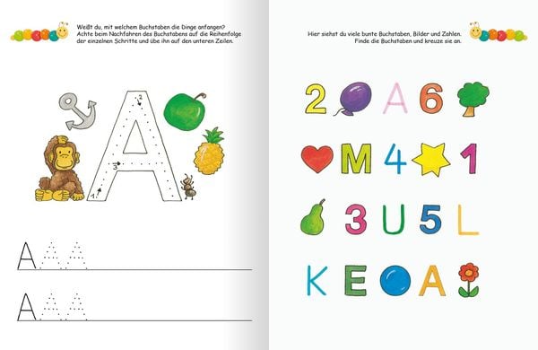 Produktbild: Lernraupe &ndash; Ruckzuck weggewischt! Erste Buchstaben