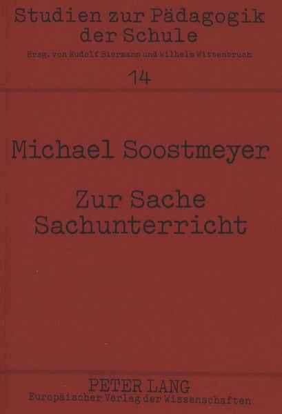 Produktbild: Zur Sache Sachunterricht