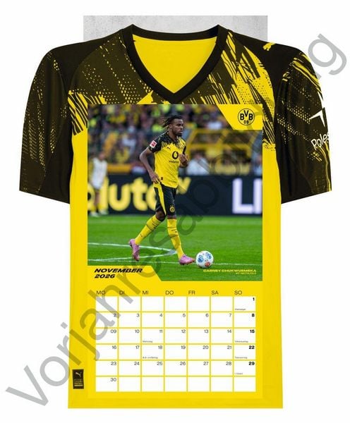 Produktbild: BVB Trikotkalender 2027