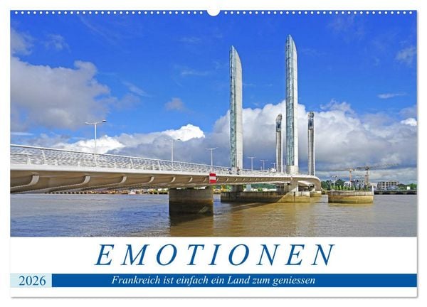 Produktbild: Emotionen - Frankreich ist einfach ein Land zum geniessen (Wandkalender 2026 DIN A2 quer), CALVENDO Monatskalender