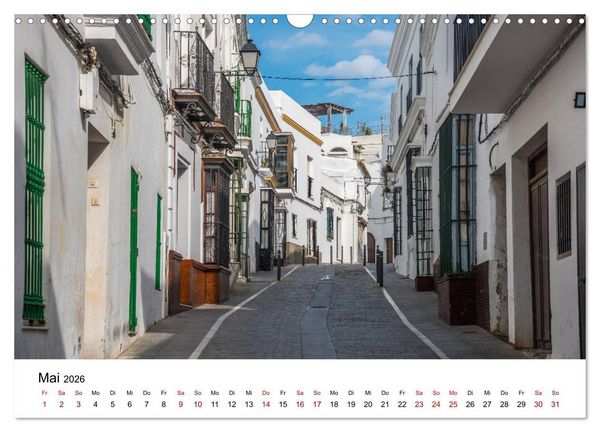 Produktbild: Conil de la Frontera - Ein traumhaftes andalusisches Dorf am Atlantik (Wandkalender 2026 DIN A3 quer), CALVENDO Monatskalender