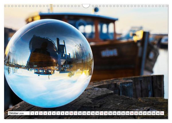 Produktbild: Lensball-Fotografie am Meer (Wandkalender 2026 DIN A3 quer), CALVENDO Monatskalender