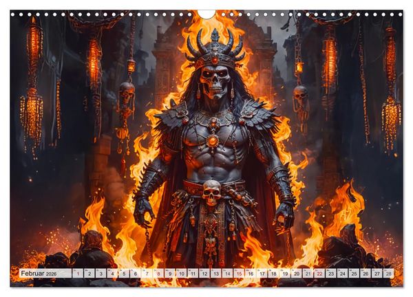 Produktbild: Inka-Mythologie - G&ouml;tter, Helden und Monster (Wandkalender 2026 DIN A3 quer), CALVENDO Monatskalender