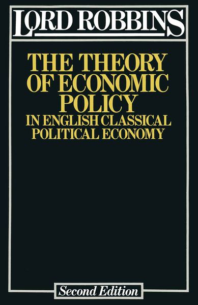Produktbild: The Theory of Economic Policy