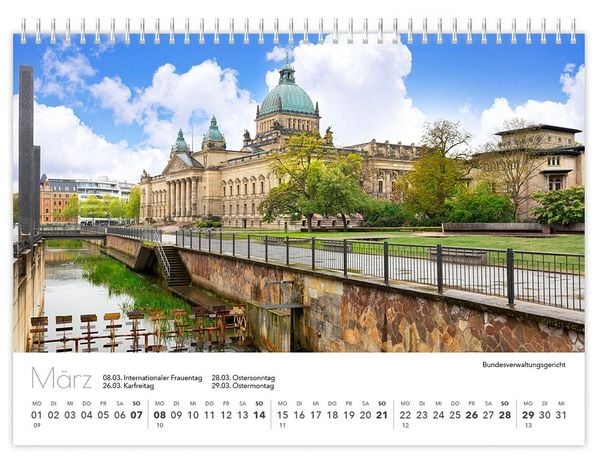 Produktbild: Kalender Leipzig kompakt 2027