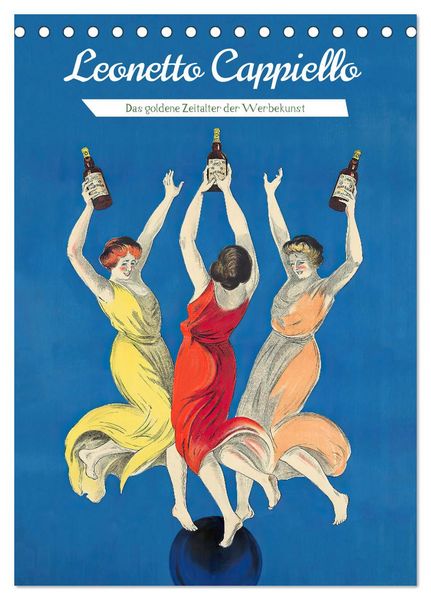 Leonetto Cappiello - Das goldene Zeitalter der Werbekunst (Tischkalender 2026 DIN A5 hoch), CALVENDO Monatskalender