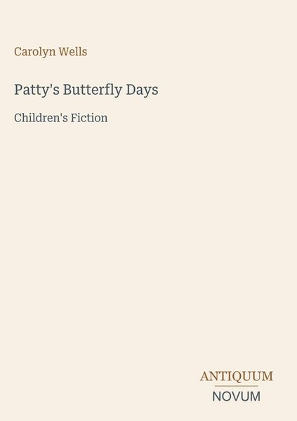 Produktbild: Patty's Butterfly Days