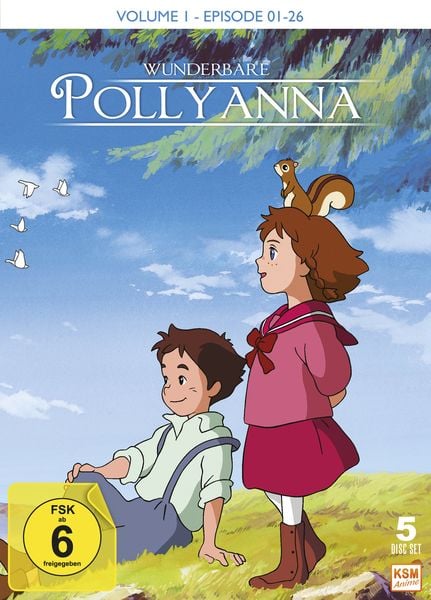 Wunderbare Pollyanna - Vol. 1/Epidsode 01-26 [5 DVDs]