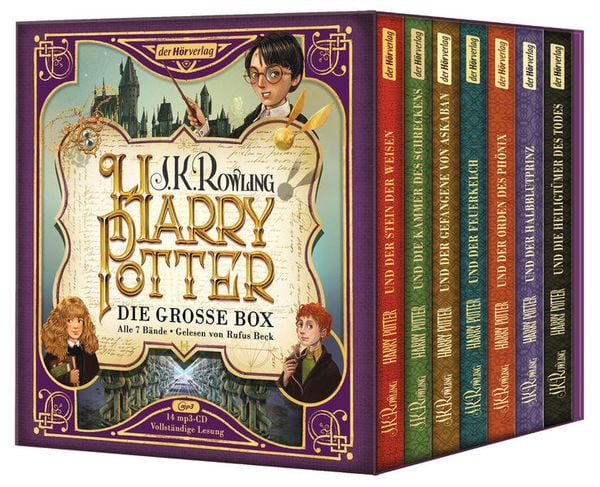 Harry Potter. Die große Box zum Jubiläum. Alle 7 Bände.