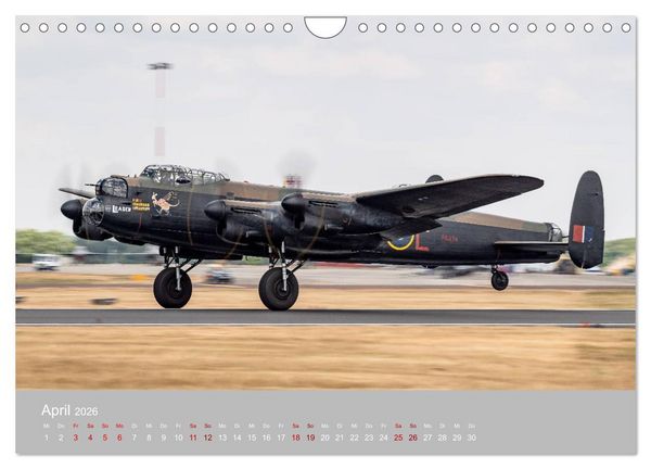 Produktbild: Fliegende Legenden - Warbirds (Wandkalender 2026 DIN A4 quer), CALVENDO Monatskalender
