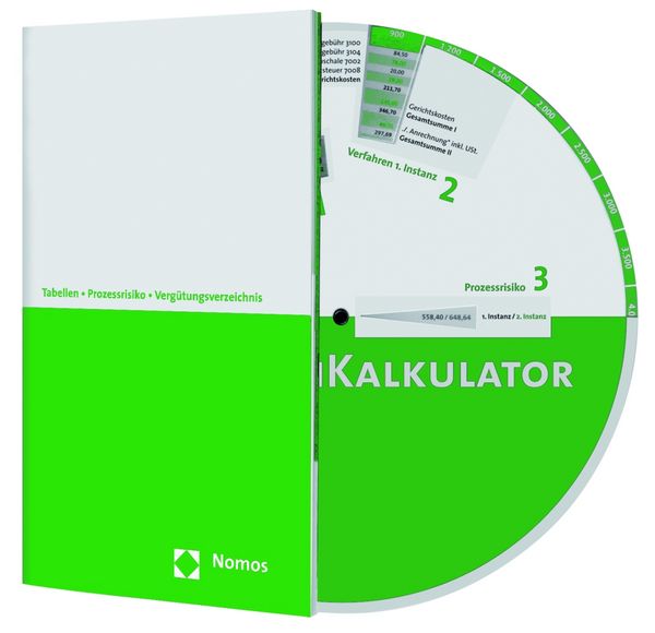 Produktbild: Geb&uuml;hrenkalkulator. Drehscheibe