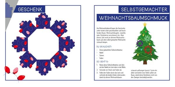 Produktbild: Bastelblock: Falten, Schneiden, fertig! Weihnachten