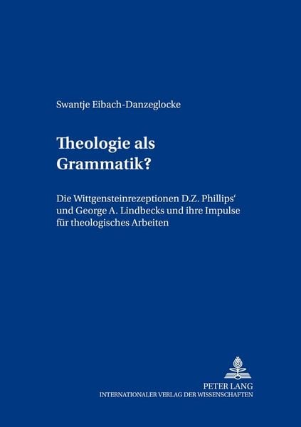 Produktbild: Theologie als Grammatik?