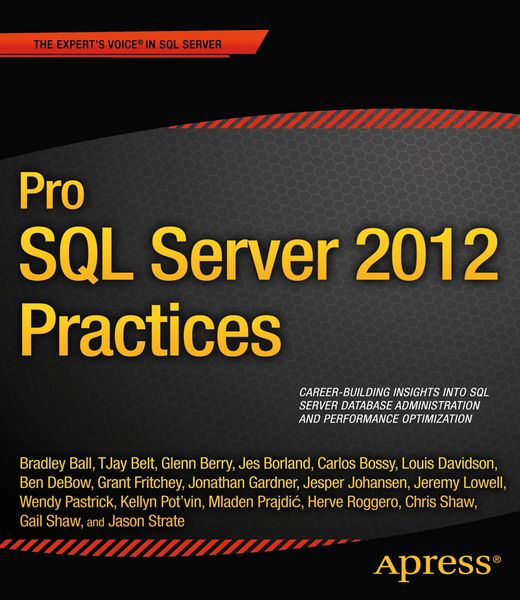 Produktbild: Pro SQL Server 2012 Practices