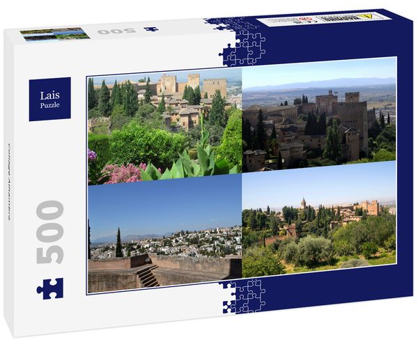 Produktbild: Lais Puzzle Collage Alhambra 500 Teile