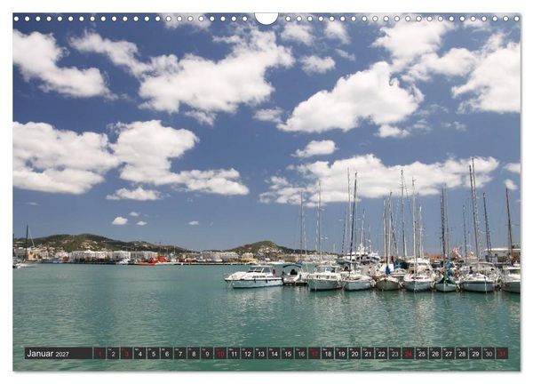 Produktbild: Ibiza - Balearen (Wandkalender 2027 DIN A3 quer), CALVENDO Monatskalender