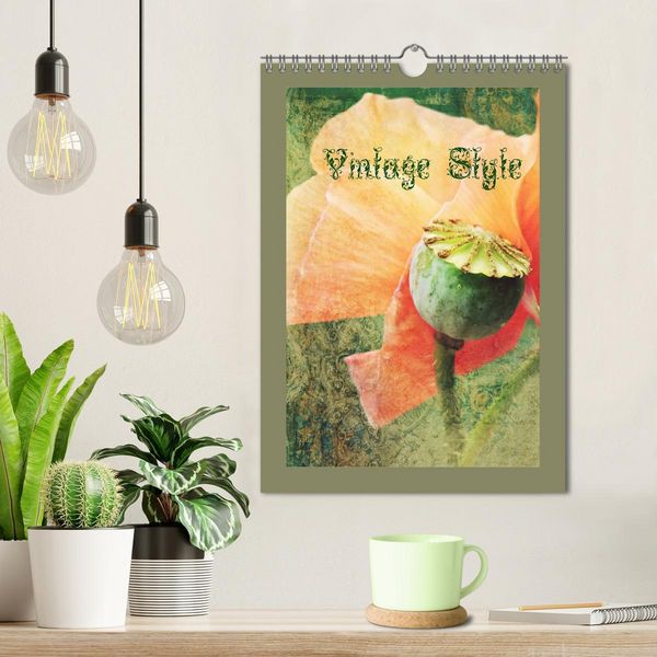 Produktbild: Vintage Style (Wandkalender 2026 DIN A4 hoch), CALVENDO Monatskalender