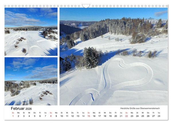 Produktbild: Luftaufnahmen rund um den Ochsenkopf (Wandkalender 2026 DIN A3 quer), CALVENDO Monatskalender