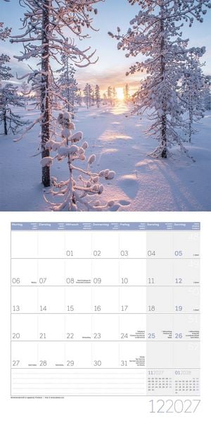 Produktbild: Atempause Kalender 2027 - 30x30 - Art12