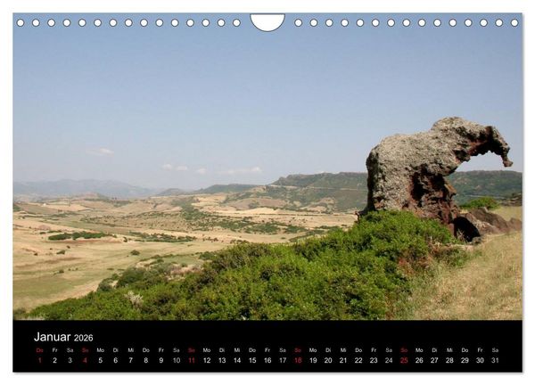 Produktbild: Sardinien 2026 (Wandkalender 2026 DIN A4 quer), CALVENDO Monatskalender