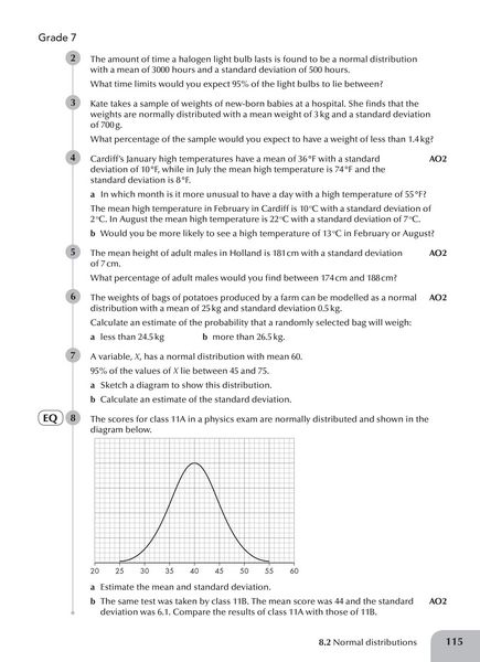 Produktbild: Edexcel GCSE (9-1) Statistics Practice Book