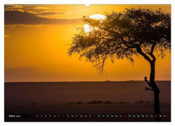 Produktbild: Ostafrika (Wandkalender 2026 DIN A2 quer), CALVENDO Monatskalender