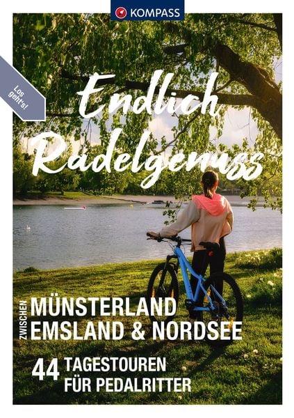 Produktbild: KOMPASS Endlich Radelgenuss - zwischen M&uuml;nsterland, Emsland und Nordsee
