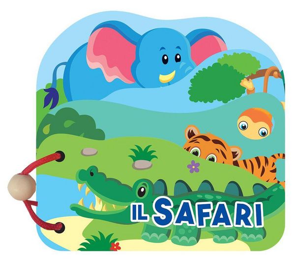 Produktbild: Il safari. Libri in legno sagomati