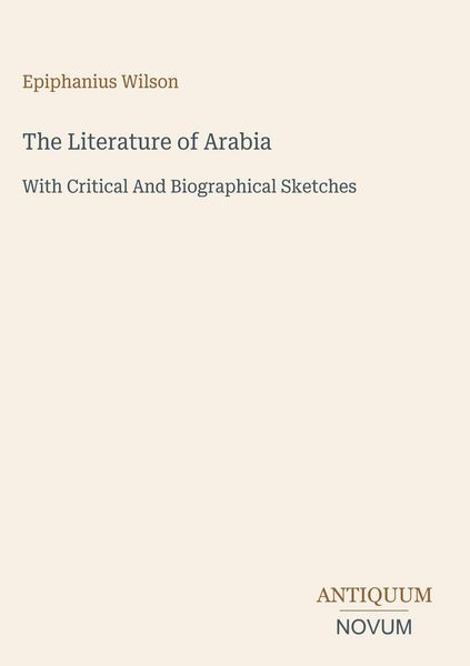 Produktbild: The Literature of Arabia