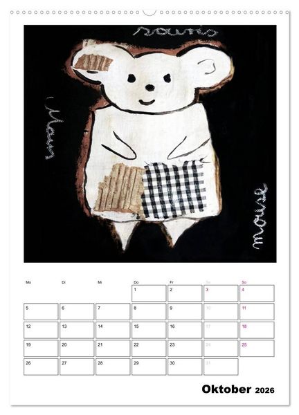 Produktbild: little pets (Wandkalender 2026 DIN A2 hoch), CALVENDO Monatskalender