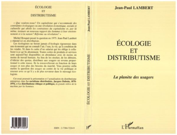 Produktbild: Ecologie et Distributisme