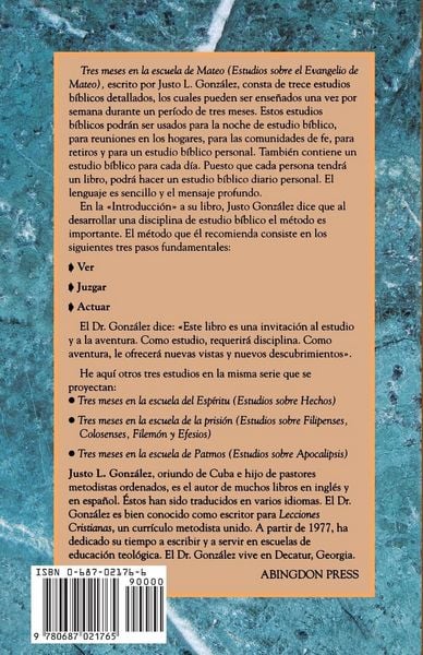 Produktbild: Tres Meses En La Escuela de Mateo