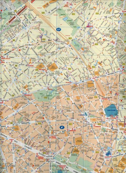 Produktbild: Michelin Stadtplan Paris