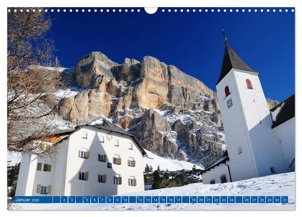 Produktbild: Romantische Kirchen und Kapellen (Wandkalender 2026 DIN A3 quer), CALVENDO Monatskalender