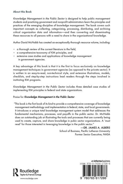 Produktbild: Knowledge Management in the Public Sector