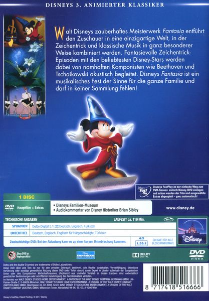 Produktbild: Fantasia - Disney Classics
